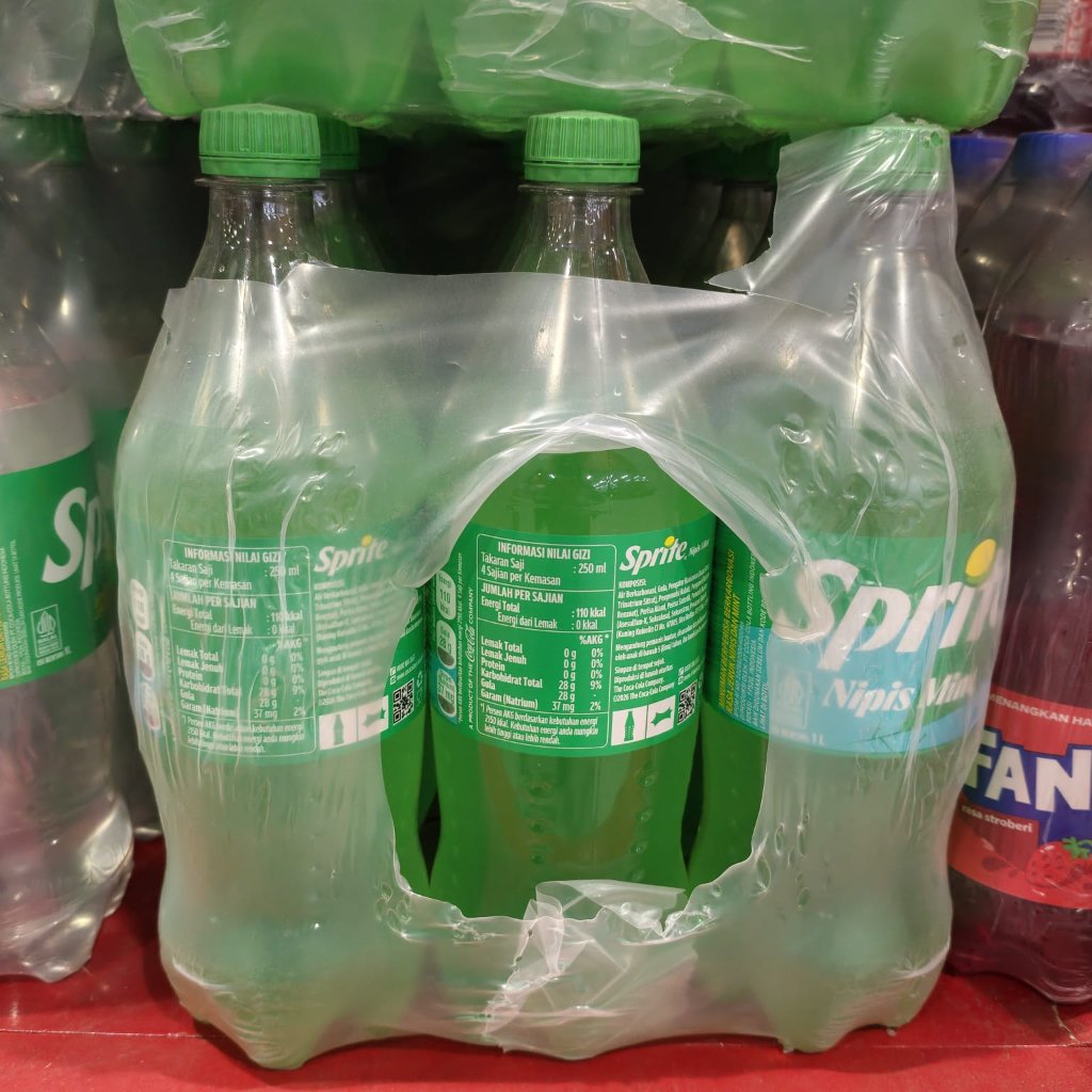 1KRAT SPRITE NIPIS & MINT KEMASAN 1LT