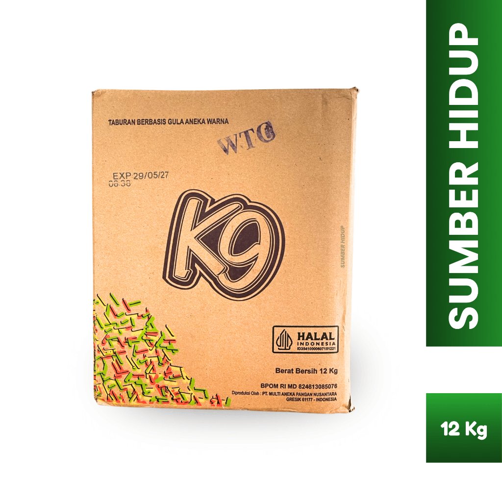 K9 Meses Warna Warni 12kg Meises Coklat Topping Taburan Kue Renyah