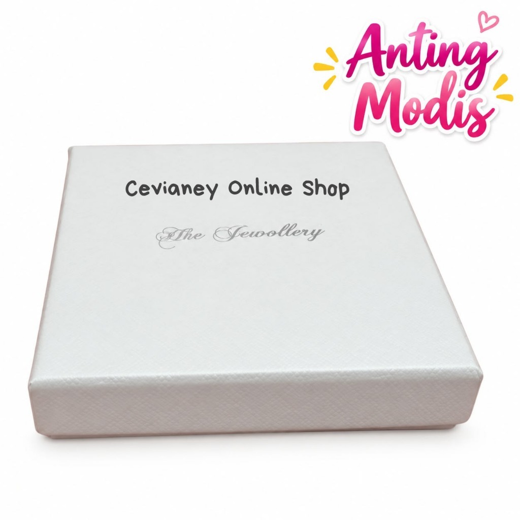 Anting - Anting Putih Swaroski