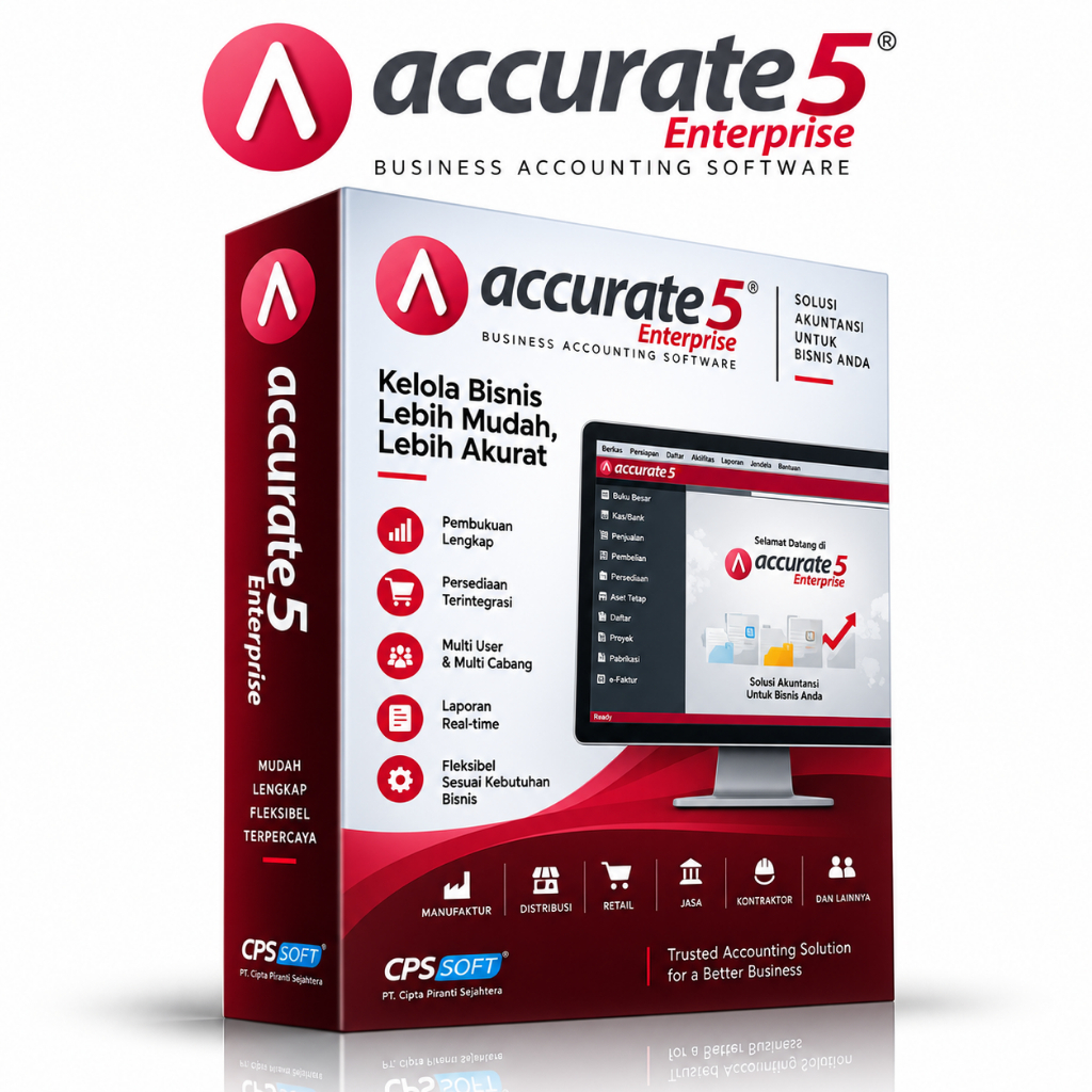 Akuntansi Accurate 5 Enterprise Bergaransi
