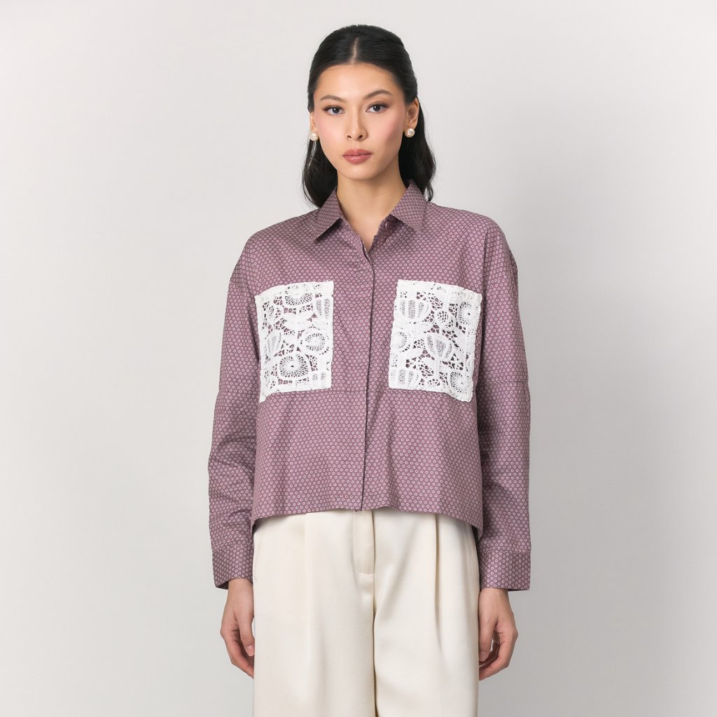 STUDIO TUI - CAMELI SHIRT IN PURPLE