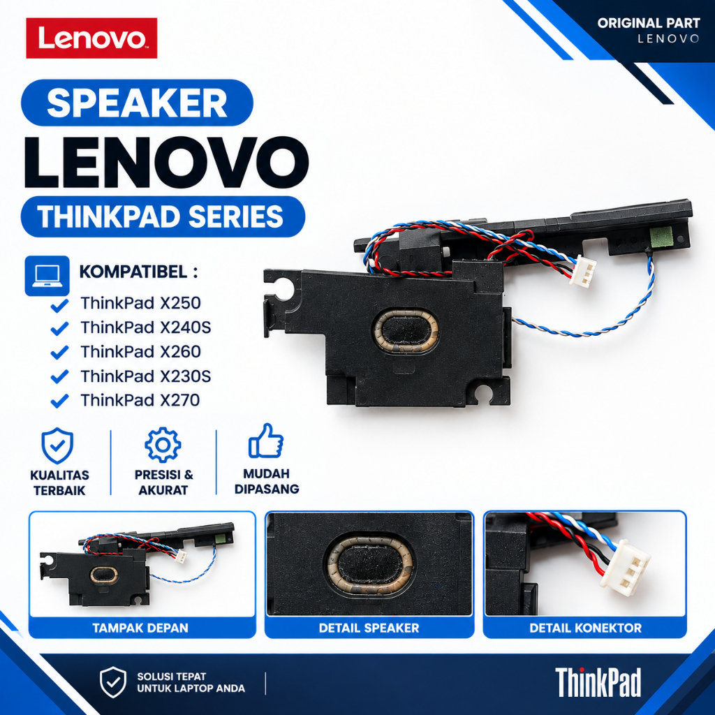 Speaker Lenovo ThinkPad Series untuk ThinkPad X250 X240S X260 X230S X270 ORI COPOTAN