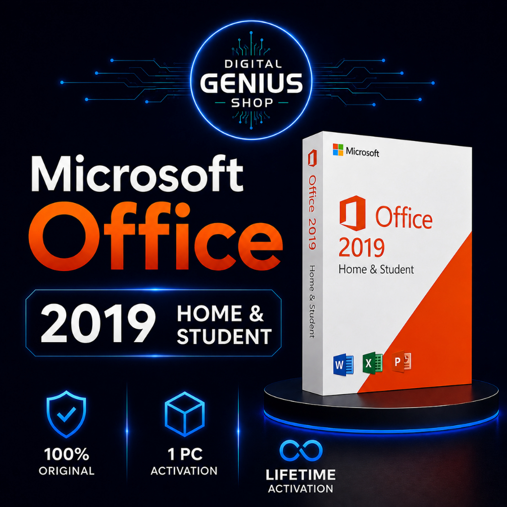Office 2019 Home and Student License Original Product Key - Digital Genius Shop Lisensi Key