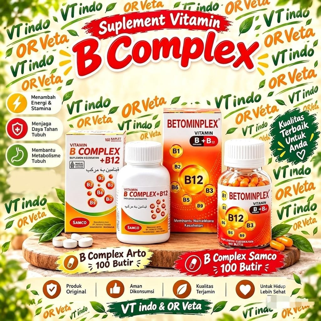 SUPLEMEN MAKAN BURUNG MERPATI B COMPLEX BETOMINPLEX VITAMIN KESEHATAN