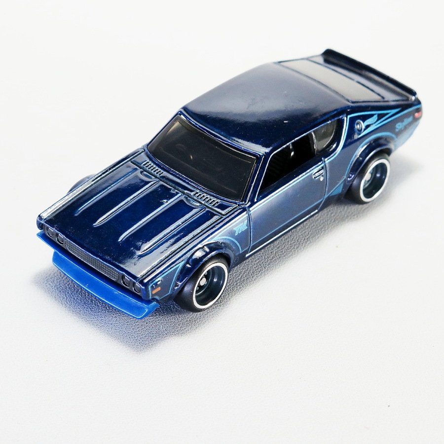 Hot Wheels loose Nissan Skyline 2000GT-R Kenmeri THS Treasure Hunt $ Unrivet