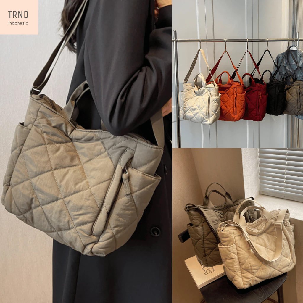 Puffy Tote Bag / Puffy ToteBag