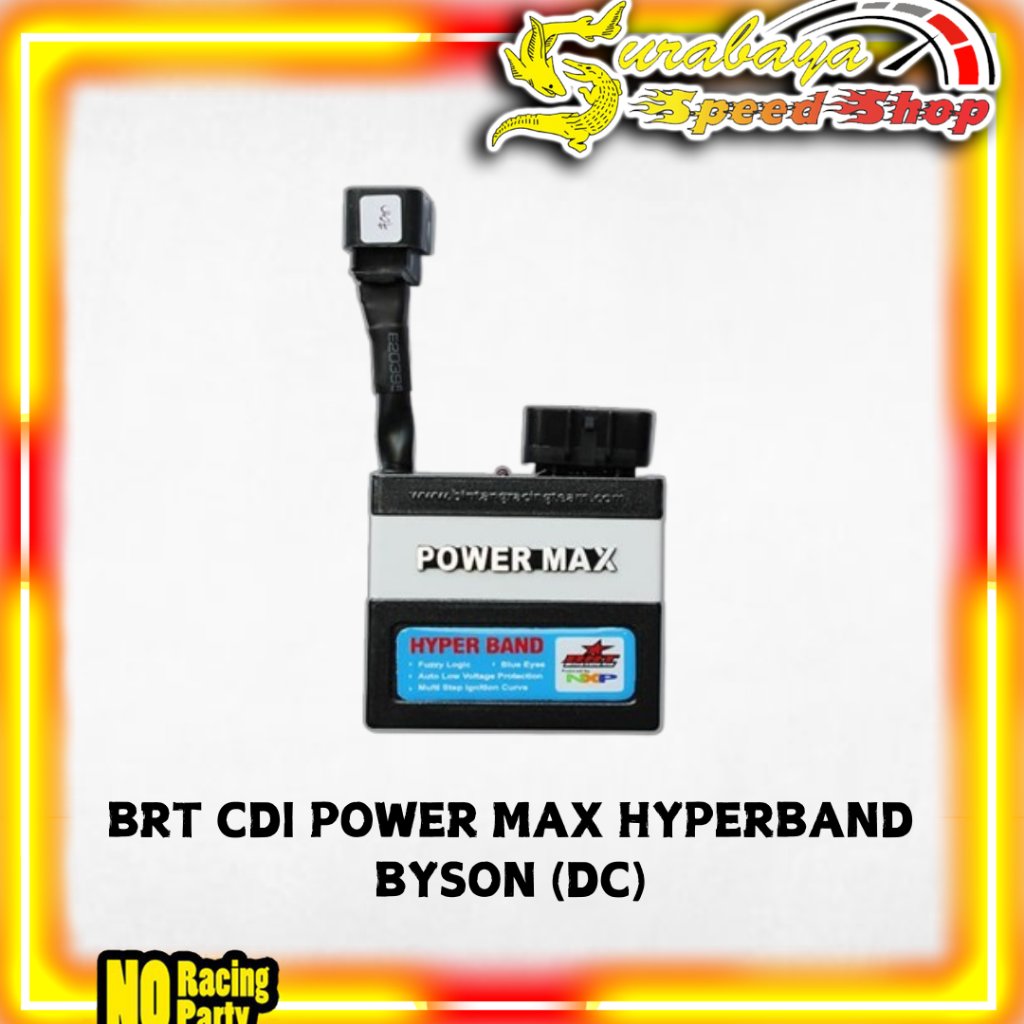BRT CDI POWERMAX HYPERBAND DUALBAND Arus DC Yamaha BYSON Karbu Original Bintang Racing Team