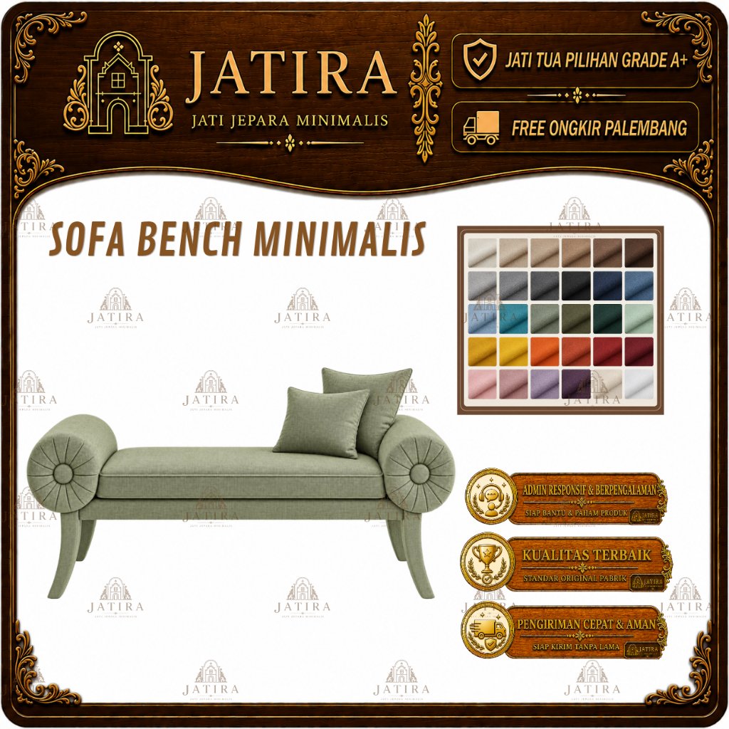 Sofa Bench Minimalis | Sofa Bench Custom Minimalis Murah Palembang
