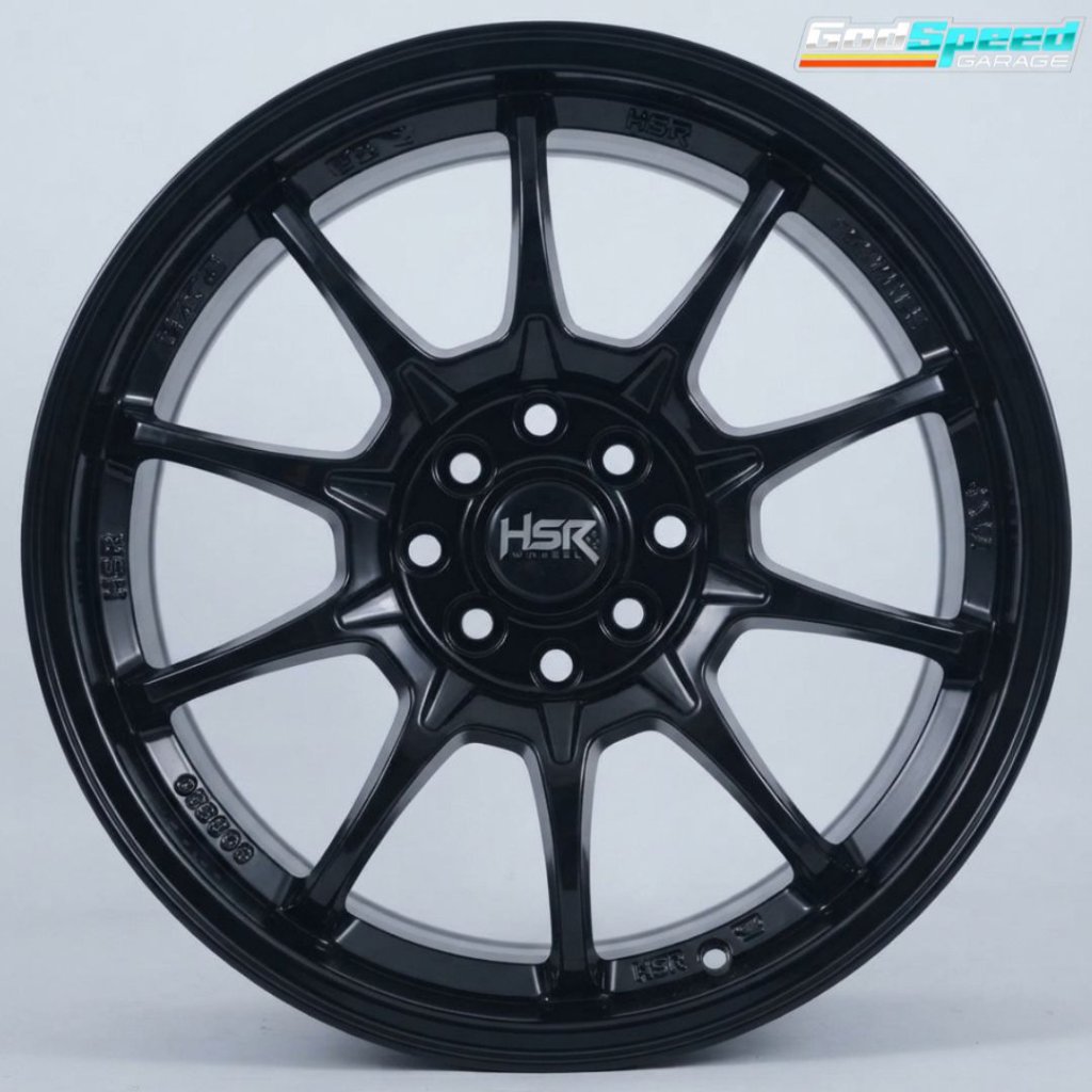 HSR Velg R17 4X100 4X114,3 Radiant Black