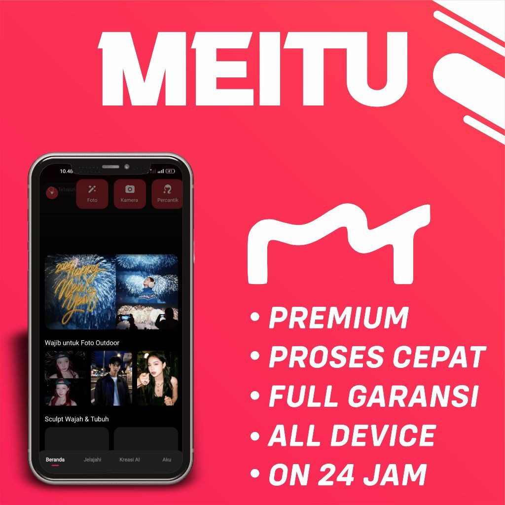 [PROMO] MEITU PRO BERGARANSI TERMURAH