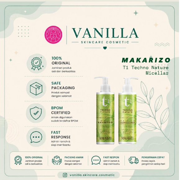 Makarizo T1 Techno Nature Micellar