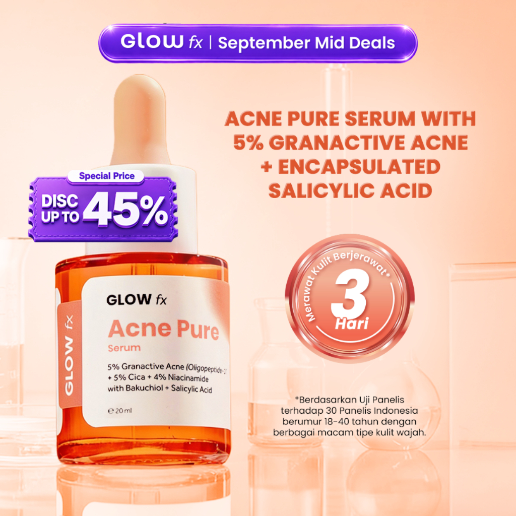 GLOW fx BEAUTY Acne Pure Serum- 20mL