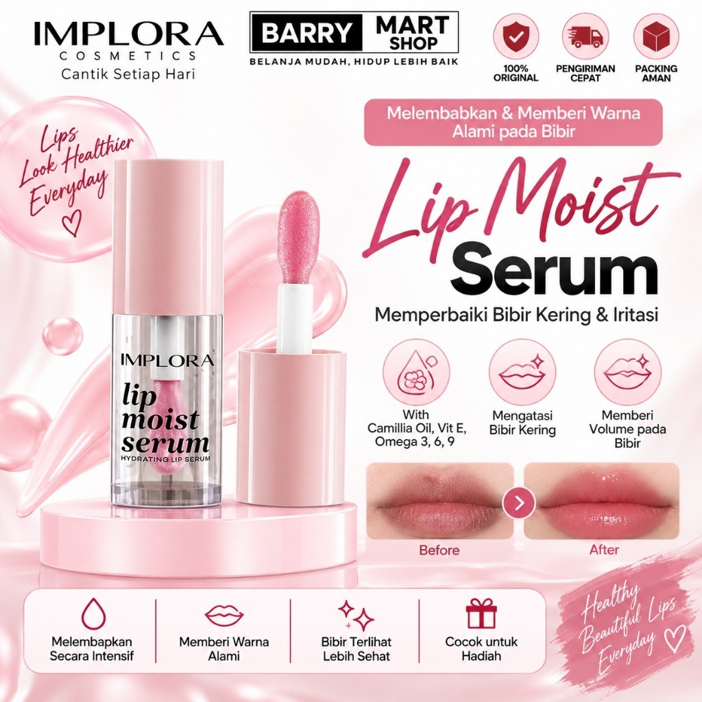 Implora Lip moist Serum | Lip Serum | Implora | Lipstik | Lip Serum implora