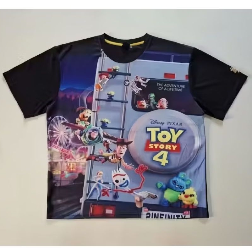 TOY STORY Kaos Full Print Original 100% Like New Print Toy Story 4