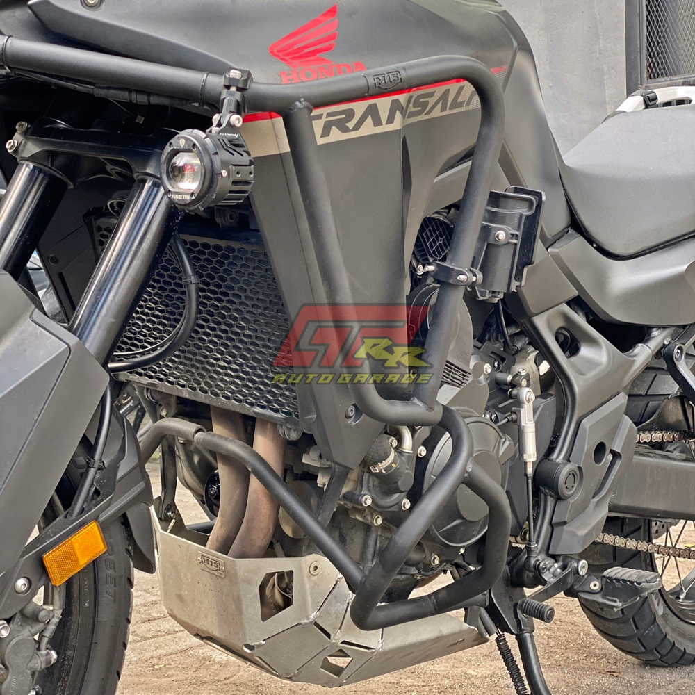 M15 Crashbar Adventure Crash Bar Engine Guard Honda Transalp 750 XL750