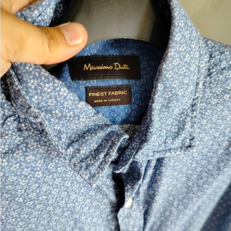 kemeja pria SIZE M brand Massimo dutti