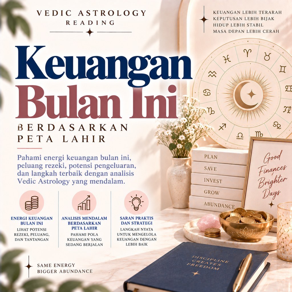 Vedic Astrology Reading Keuangan Bulan Ini