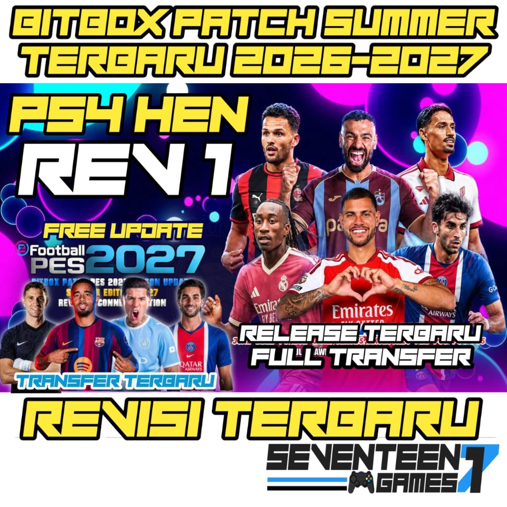 PES 2027 Game Untuk PS4 Hen Terbaru