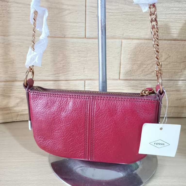Fossil Jolie Mini Small Crossbody Crossbody Scarlet