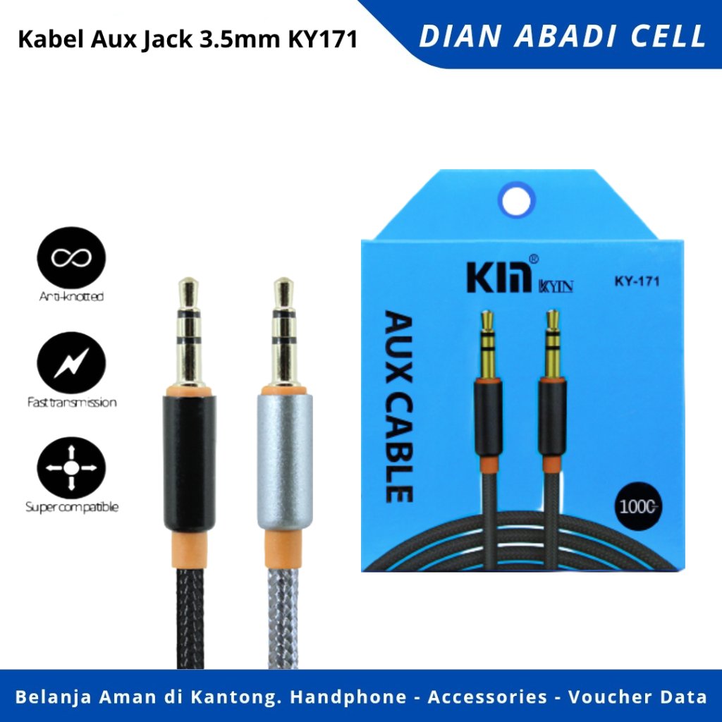 Kabel Aux Jack 3.5mm KY171