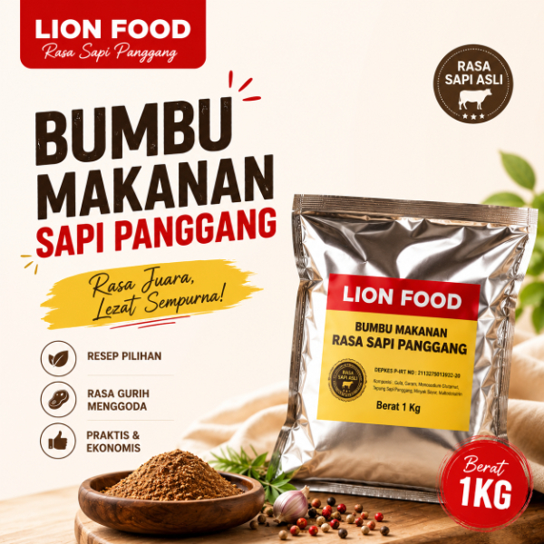 Bumbu tabur 1kg Rasa Sapi Panggang / Bumbu Tabur Seasoning powder 1 Kg