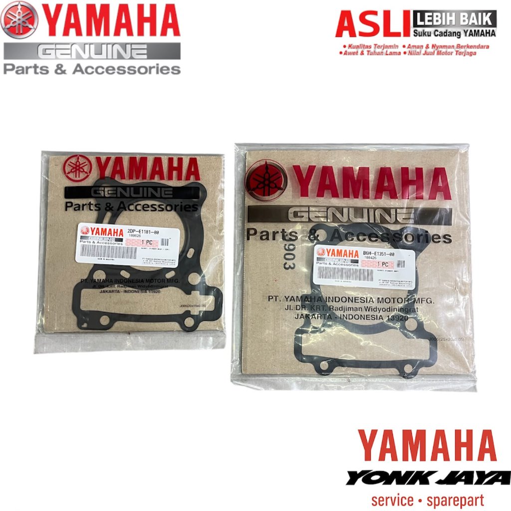 Paking Gasket Head & Block Bawah Yamaha N-max 2DP-E1181-00/B6H-E1351-00