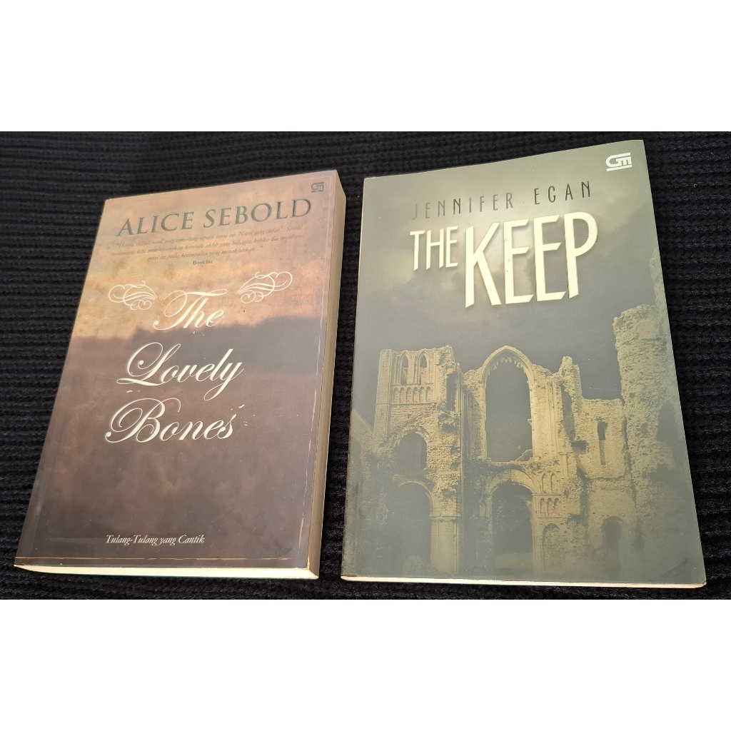 The Lovely Bones – The Keep | Bundle Novel Preloved | Mystery | Kondisi Baik