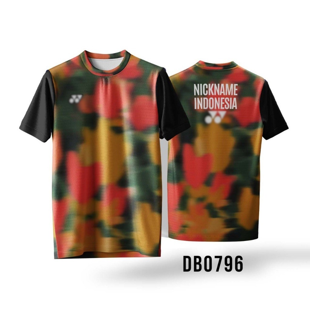KAOS JERSEY BADMINTON CUSTOM | Jersey Badminton Custom Nama Nomor | Baju Badminton Printing
