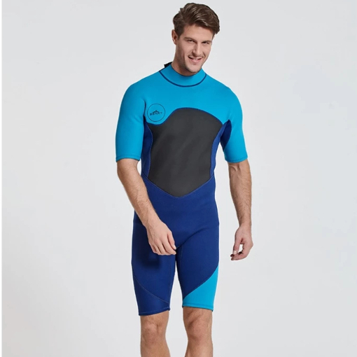 ZCCO Wetsuit 2mm Neoprene Long Sleeve Full Body Men Diving Snorkeling