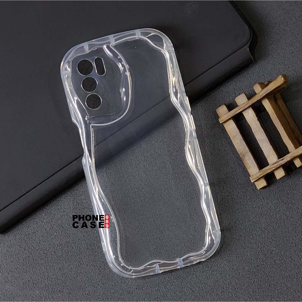 CASE OPPO A16 SOFT CASE MELTING WAVY CHROME CASE G01 OPPO A16