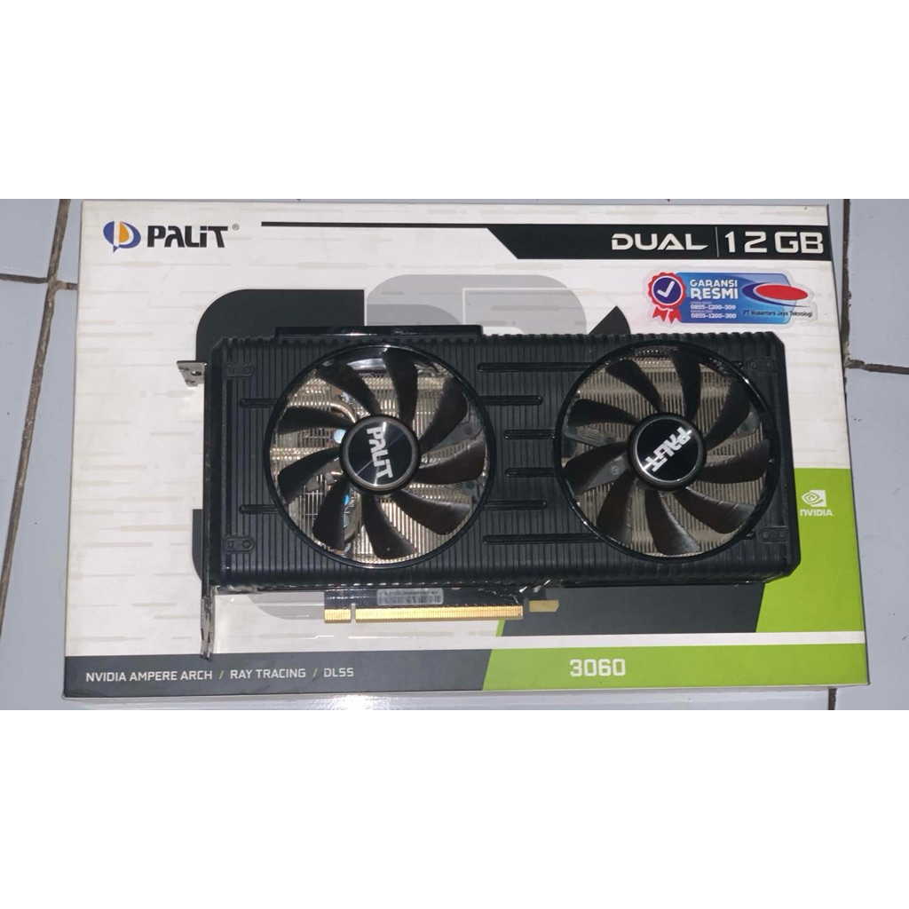 Palit Dual RTX 3060 12GB Full Dus
