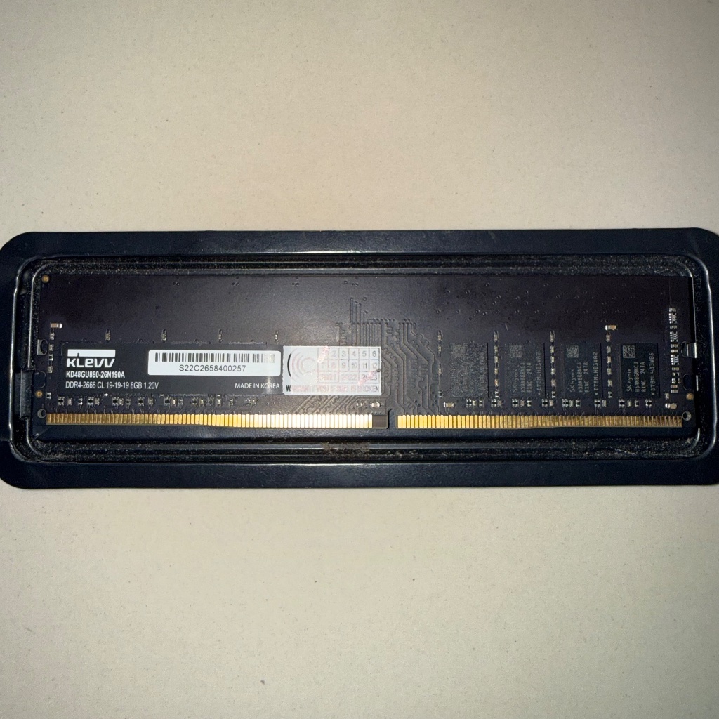 Klevv DDR4 8GB 2666mhz -Klevv DDR4 8GB 2666mhz - RAM DDR4 8gb 2666mhz - RAM Klevv 8GB 2666MHZ - RAM 