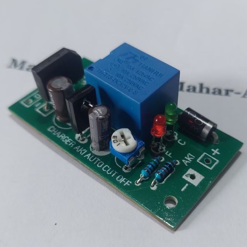 kit module charger aki 12v auto cut off. kit module charger accu