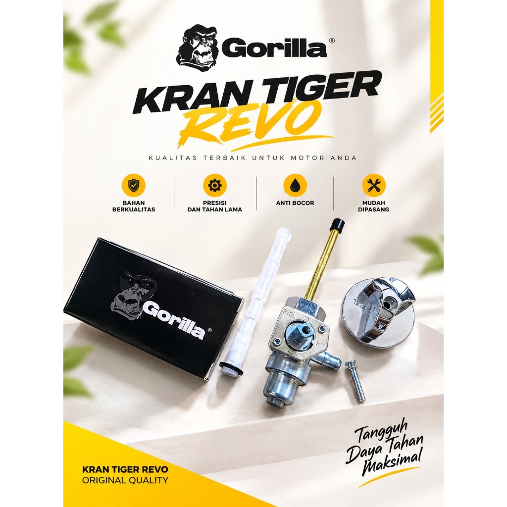 Kran tiger revo gorilla kran bensin tiger revo