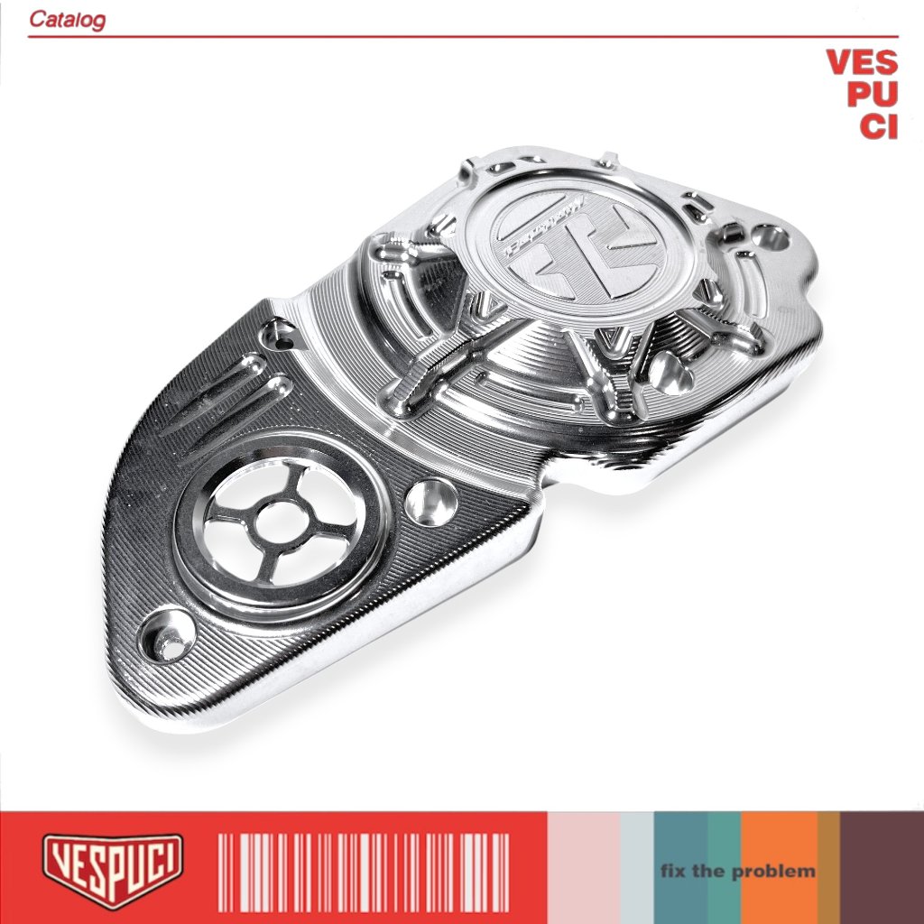 Cover Filter Cover Box TR Factory Allumunium CNC Vespa Sprint Primavera 3v Iget ABS