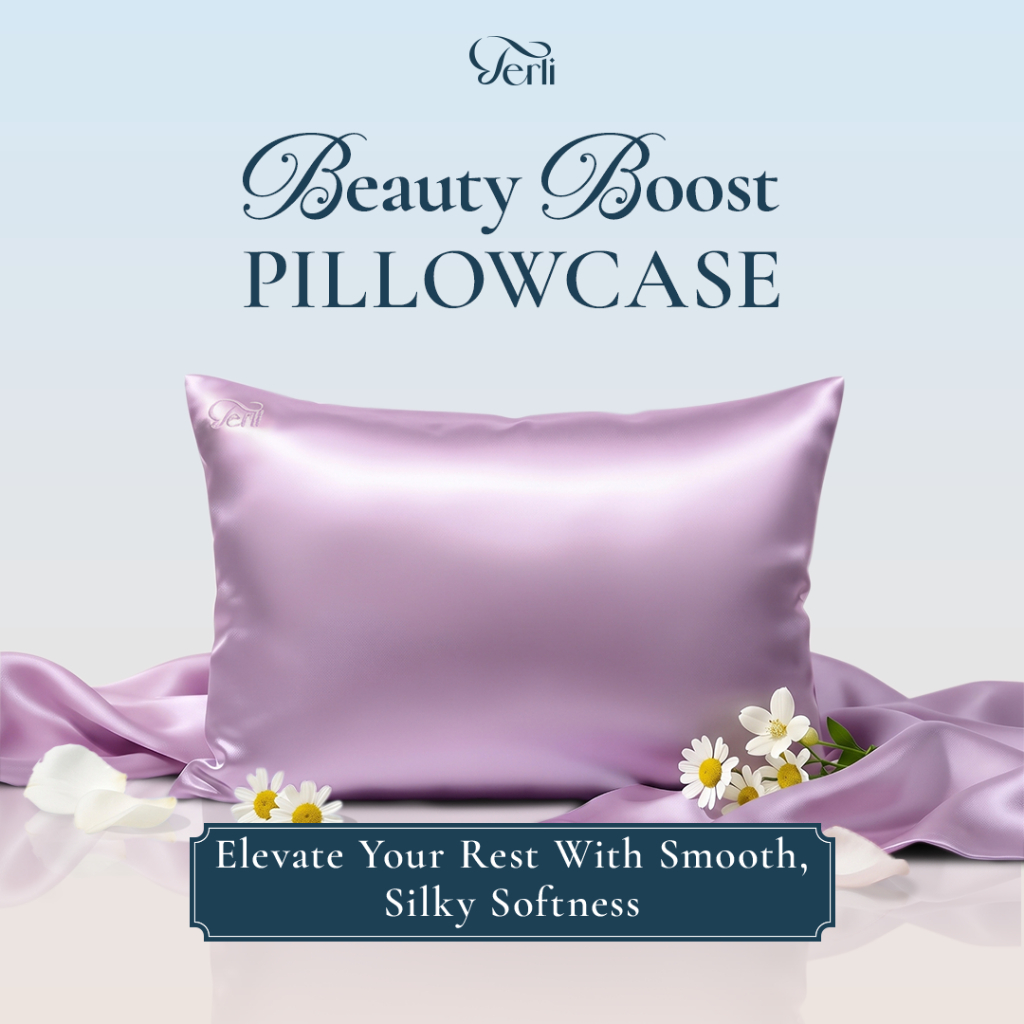 Terli Beauty | Sarung Bantal Satin Silk - Pillowcase