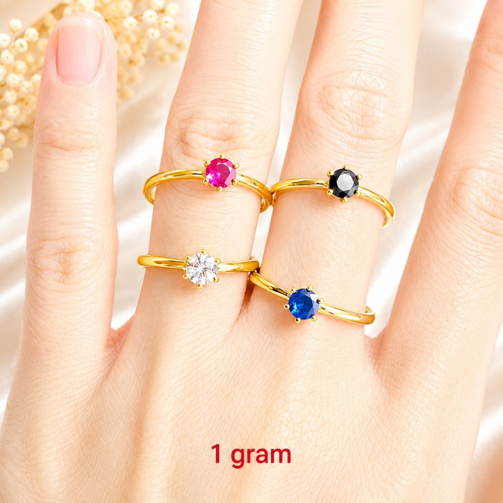 cincin Lino emas muda 1 gram