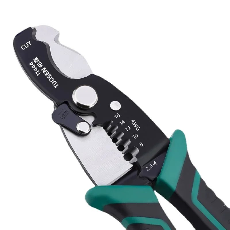 Tang Kupas Kabel Tuosen 11444 Multifungsi Cable Stripping Pliers