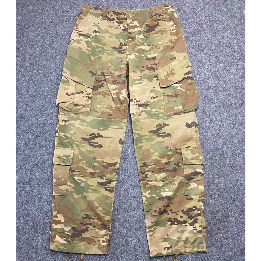 US ARMY CAMO CARGO PANTS MULTIPOCKET OCP