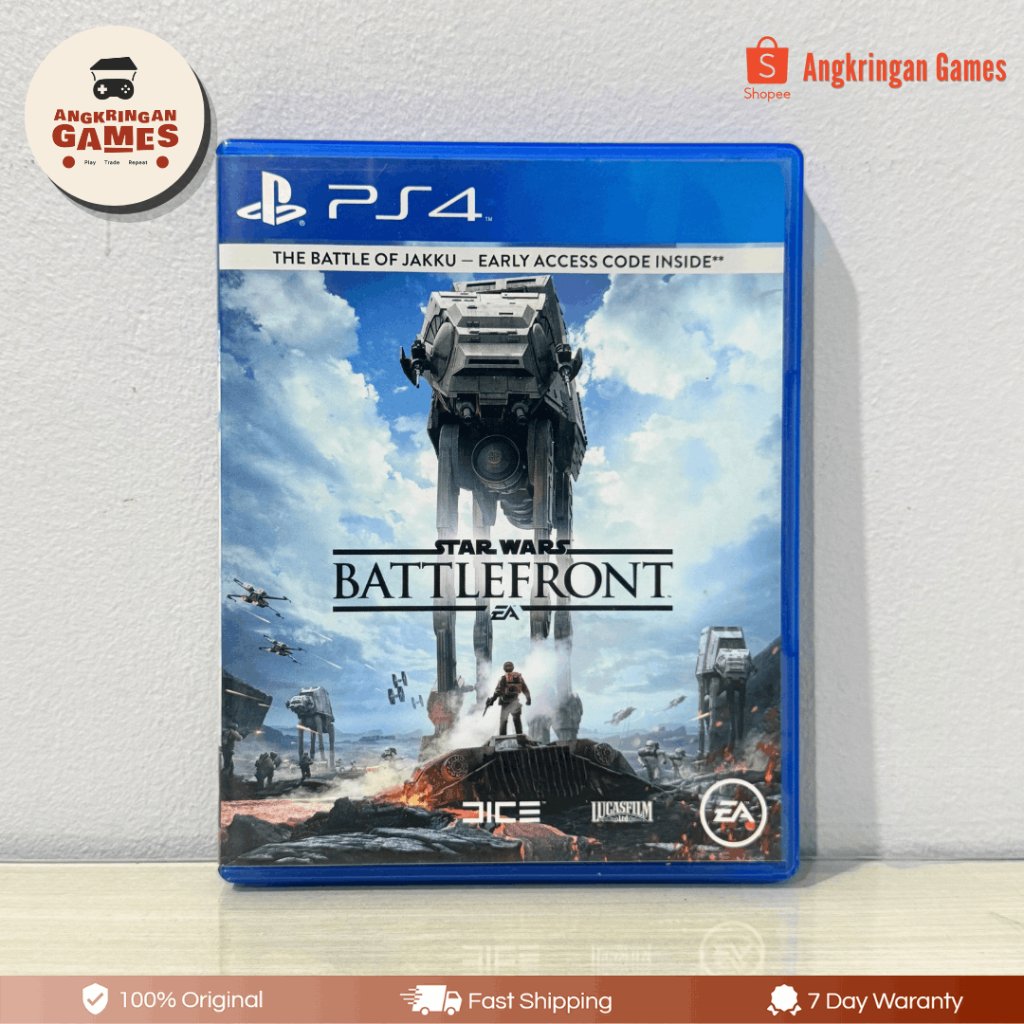 BD Kaset PS4 Star Wars Battlefront Second Ori | Battlefront 1 Game Luar Angkasa Starwars Seru PlaySt