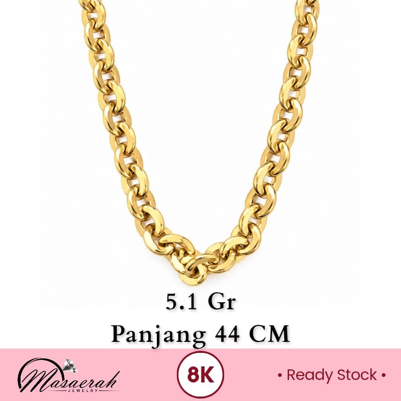 Kalung Emas 8K -  5.1 Gram 531
