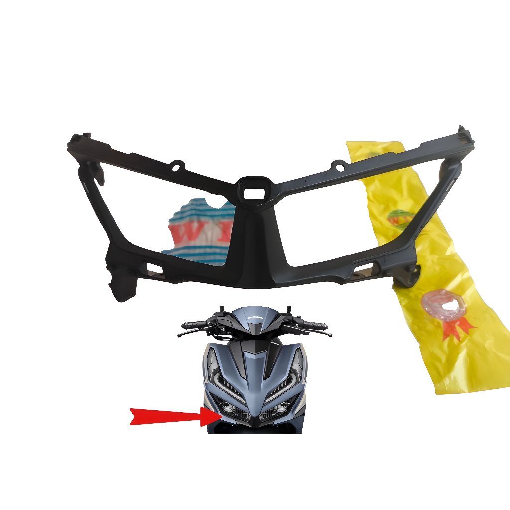 garnish front garnish lampu depan vario 125 new 2022 sd 2024 K2V Gen 2 merk win