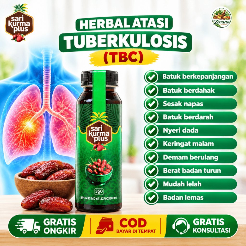 Batuk Berdahak, Dahak Kental, Lendir Saluran Napas, Tenggorokan Berlendir, Dada Terasa Penuh - SARI 