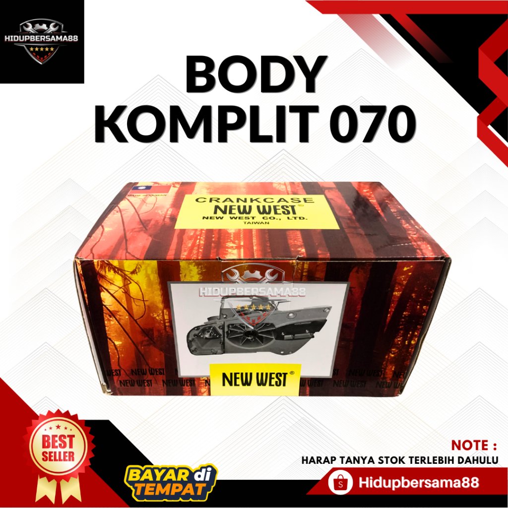 Body Komplit 070 Oregon Crankcase Assy Mesin Potong Rumput Body Komplit 070 Crankcase Assy Mesin Pot