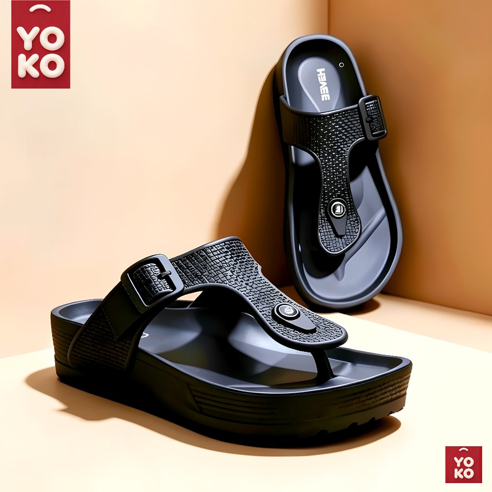 Mini Yoko Sandal Jepit Pria Premium Terbaru Karet Empuk Terbaru Sendal Selop Pria Casual Cowok Dewas