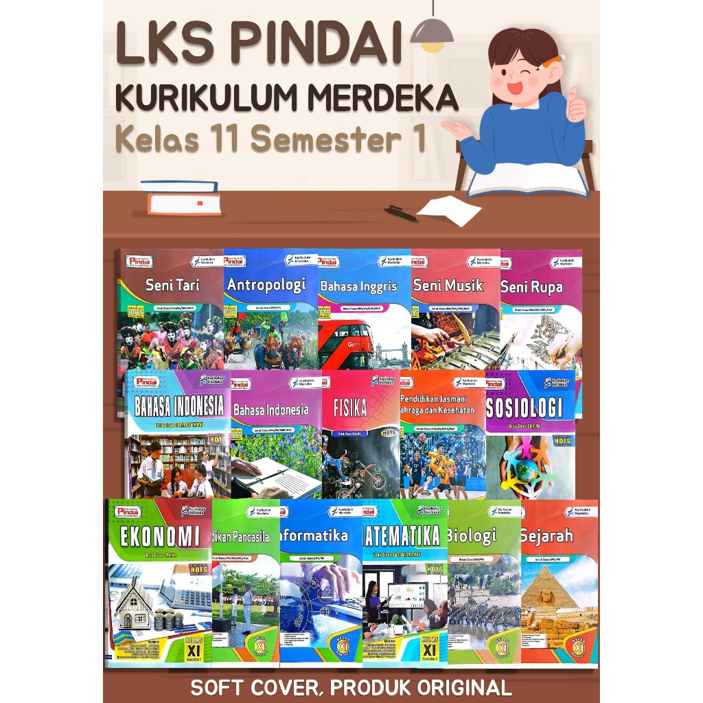 LKS PINDAI KELAS 11 SEMESTER 1 KURIKULUM MERDEKA (ARYA DUTA)