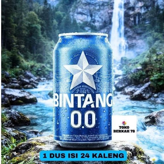 BINTANG ZERO KALENG / BINTANG ZERO CAN 330ML ( KARTON/KRAT )