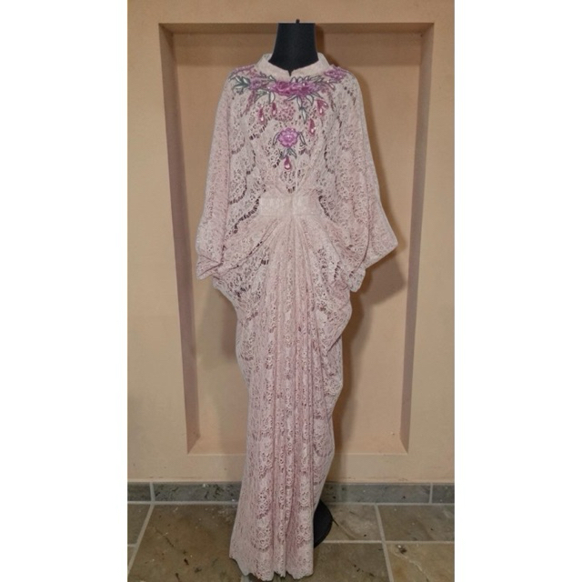 kaftan/atasan klelawar/gamis kaftan brokat
