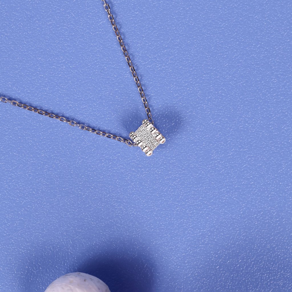 Kalung Berlian Eropa Perlee Setting - JB Berlian 02