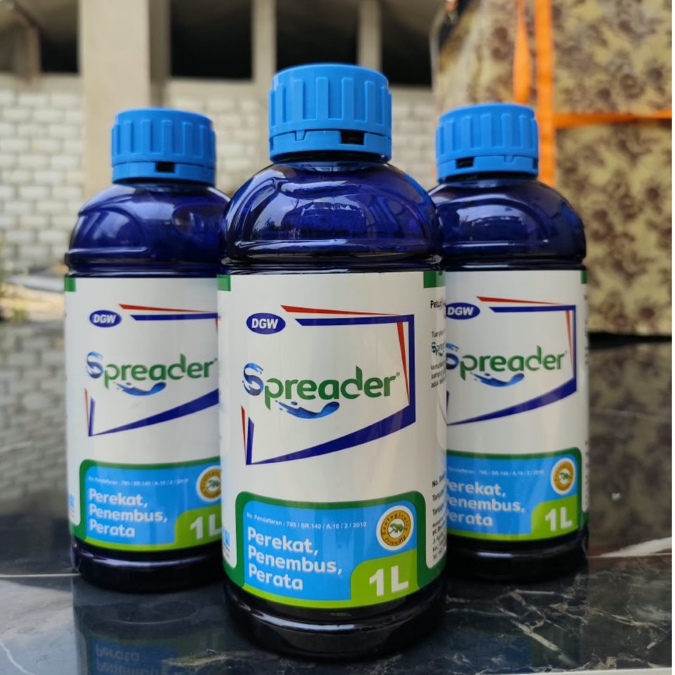 DGW Spreader Kemasan 1 Liter Meningkatkan Daya Rekat Penembus Pestisida 30%-50%